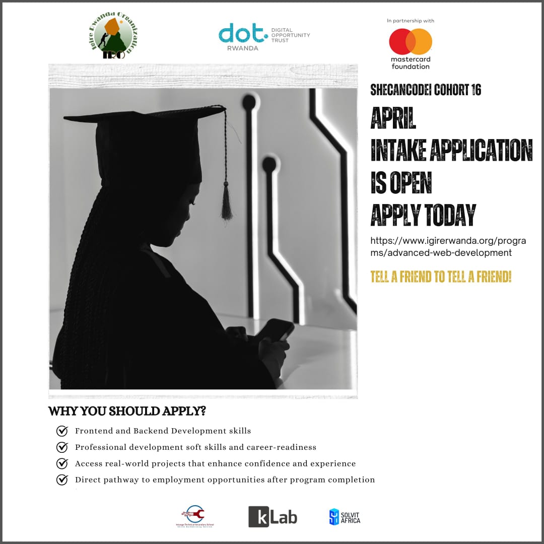 SheCanCODE application is now open