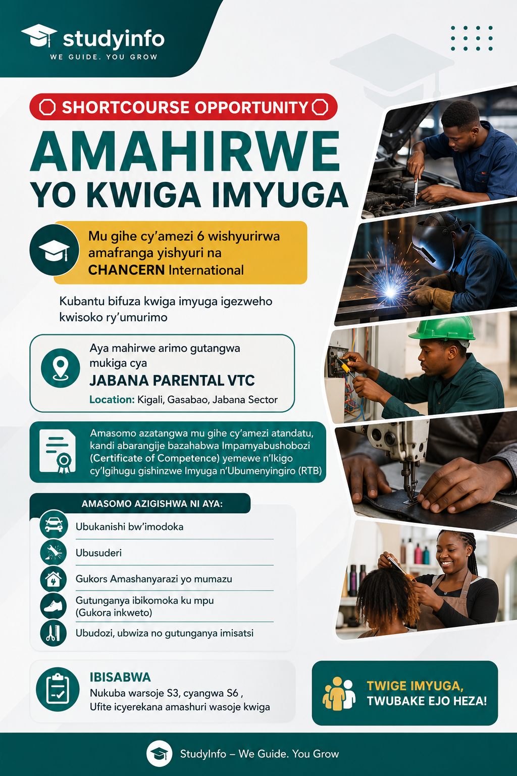 AMAHIRWE YO KWIGA IMYUGA KU BUNTU!