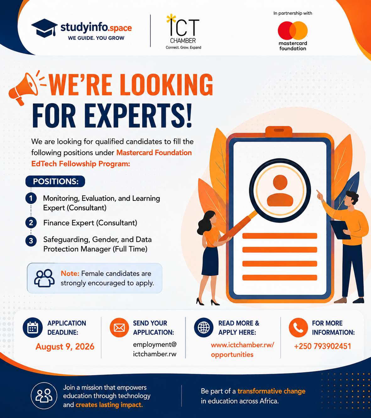 ICT Chamber is Hiring Experts – Apply Now!